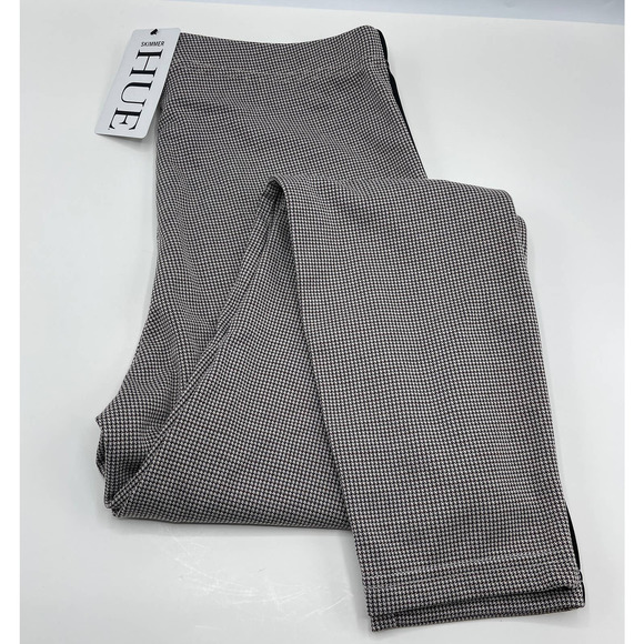 Hue Womens Leggings Houndstooth Knit 